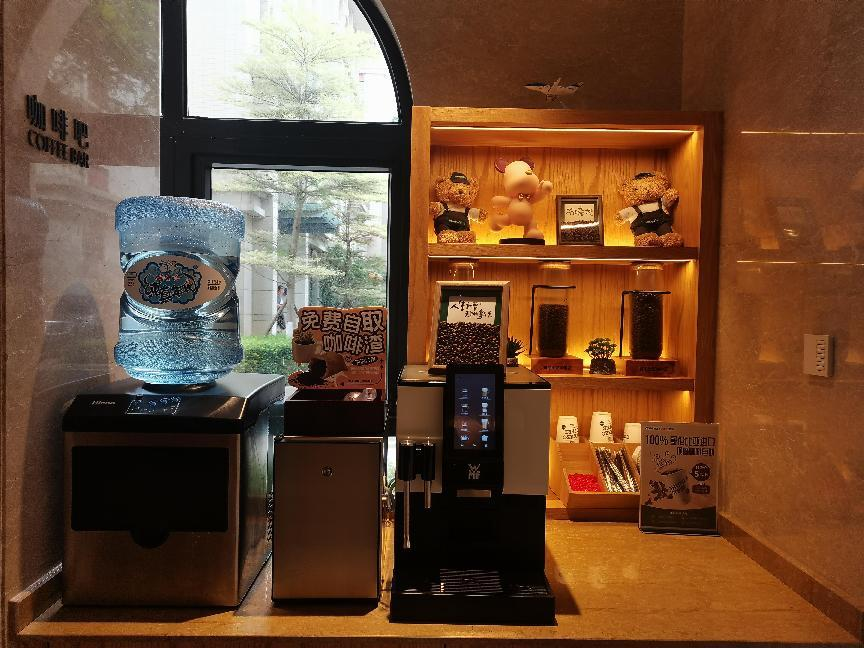 员工福利升级，咖啡吧夏日制冰机来袭！